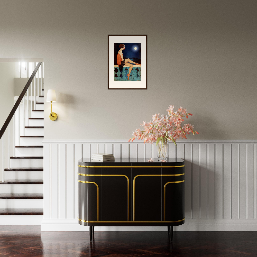 "One Night in 26" Classic Matte Paper Wooden Framed Poster A2 (42 x 59.4 cm)