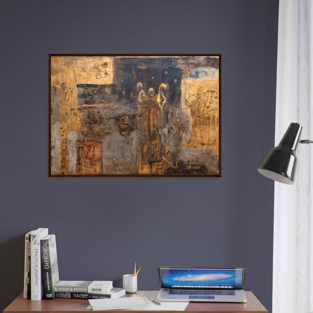 "The Troglodytes" Classic Matte Paper Wooden Framed Poster