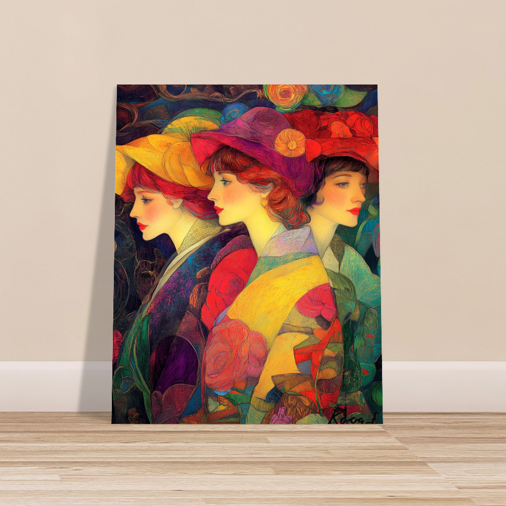 Madam Zachary's Daughters Paper Poster